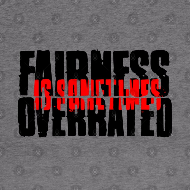 Fairness is sometimes overrated by belhadj